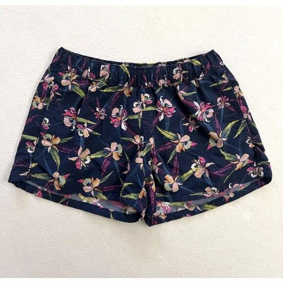 Patagonia Pants - Patagonia Floral Women's Shorts - Navy and Pink